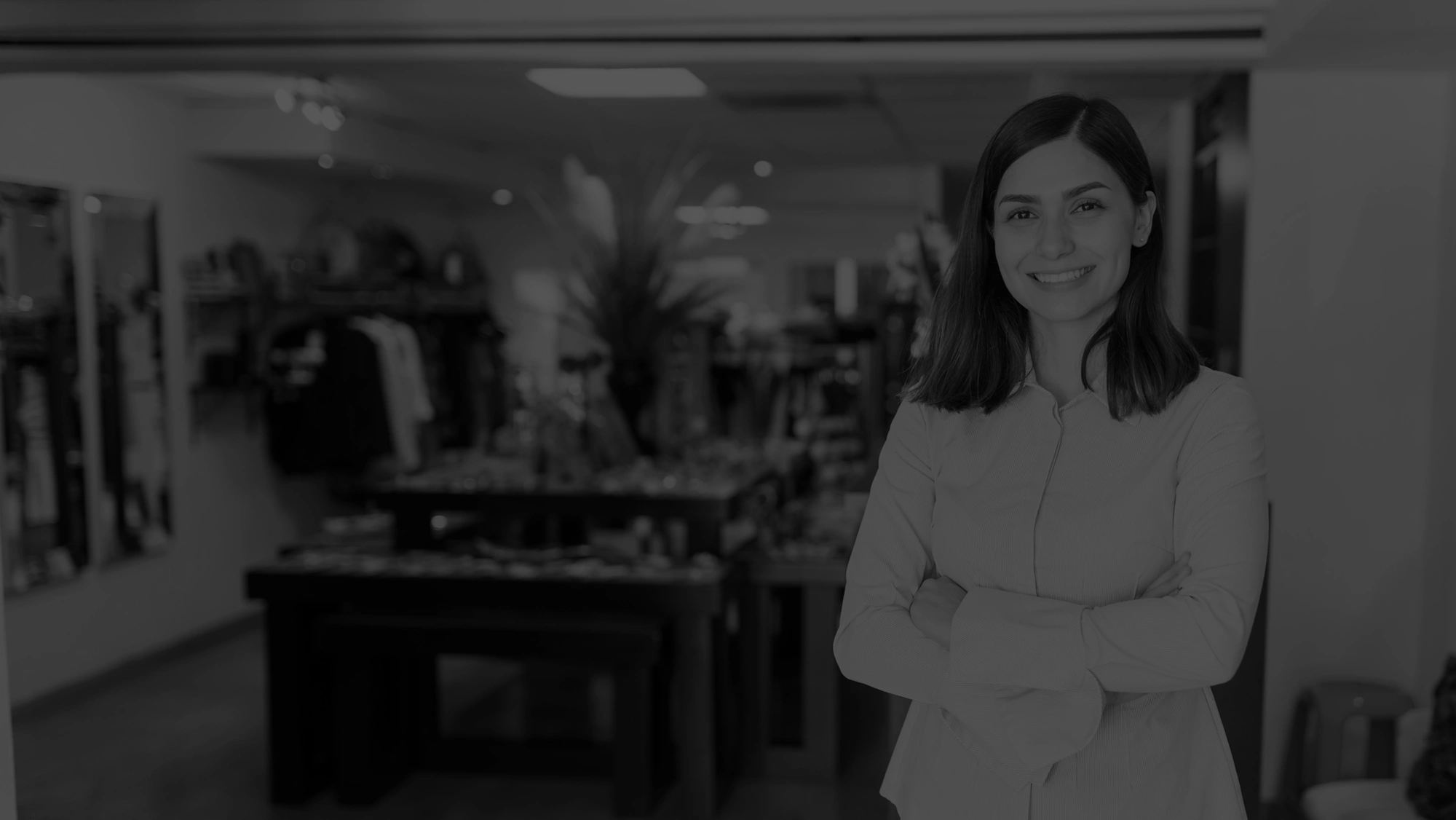 Confident Small Business Owner